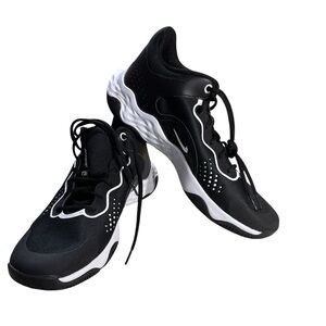 Nike Fly By Mid 3 Black and White Sneakers - Size 12